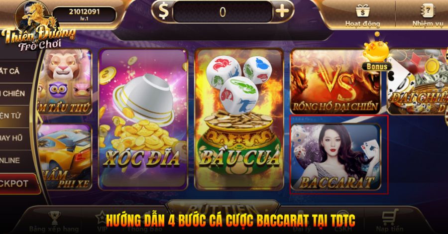 Baccarat TDTC - Trò Chơi Bài Đỉnh Cao Dành Cho Bet Thủ
