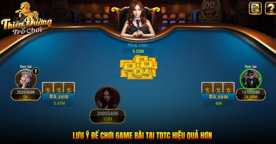 Game Bài TDTC - Nơi Hội Tụ Những Trò Chơi Hấp Dẫn Nhất