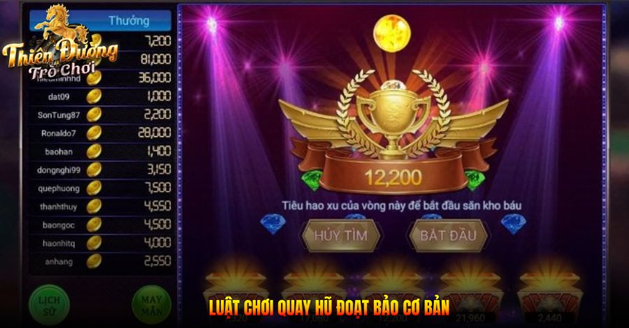 Nổ Hũ Đoạt Bảo - Luật Chơi Đơn Giản, Cơ Hội Vàng Kiếm Tiền
