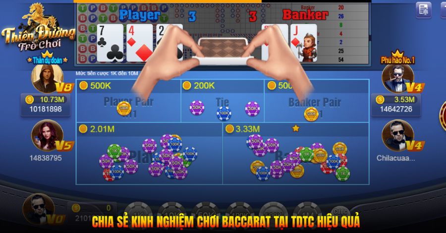 Baccarat TDTC - Trò Chơi Bài Đỉnh Cao Dành Cho Bet Thủ