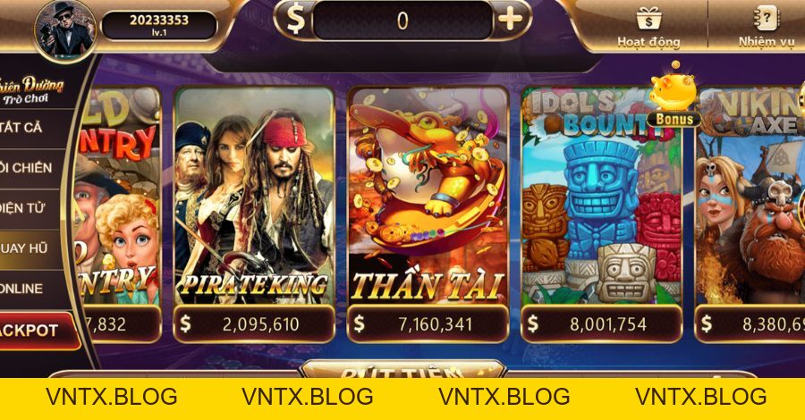 Tải game Nổ hũ - Săn thưởng thả ga, nhận quà cực đã tại nhà